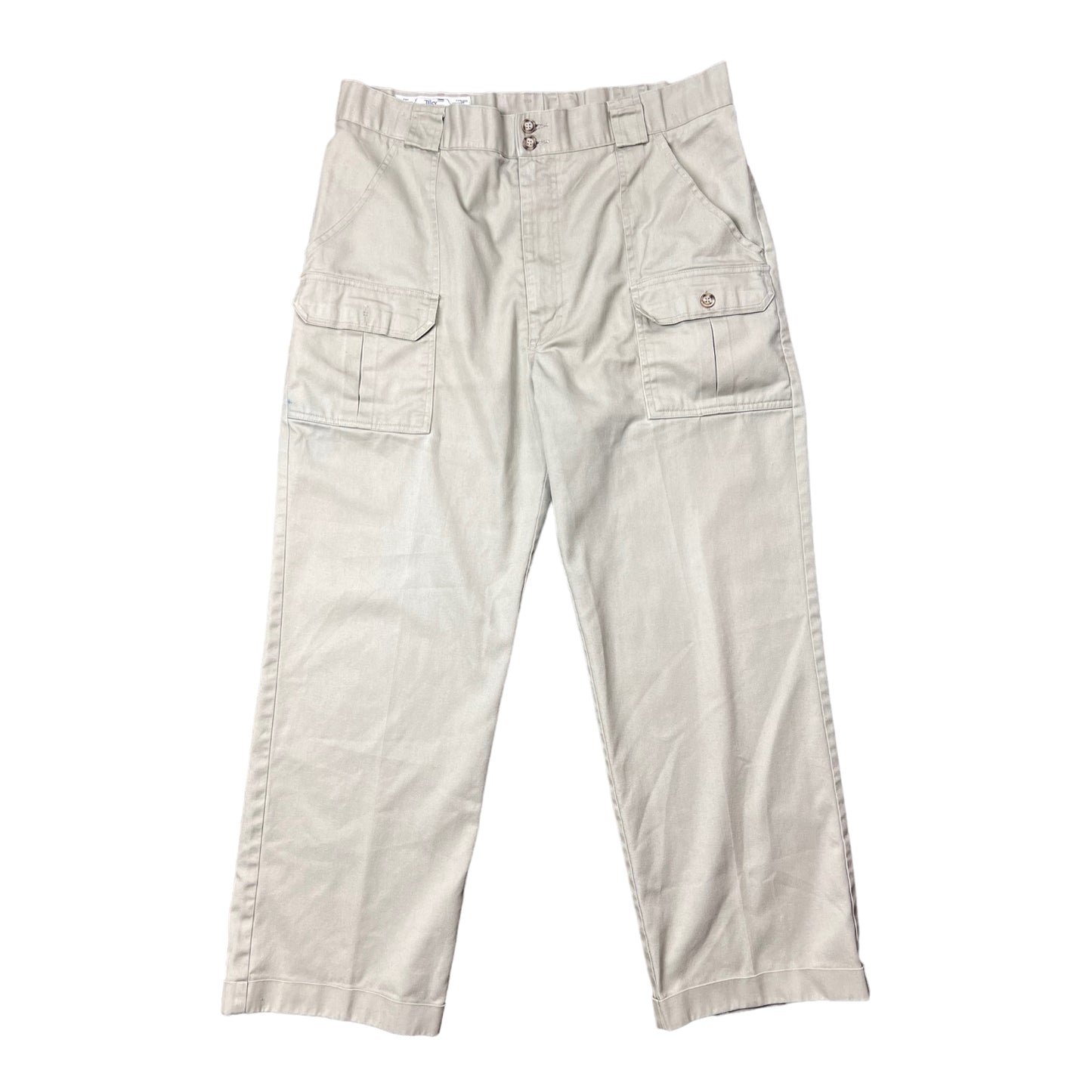 Tan Front Pocket Cargo Pants - 36"