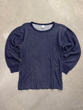 Morgan Mills Blank Waffle-Knit Long Sleeve Thermal Shirt - L