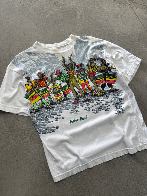 Afro-Brasilianisches Straßenfest All-Over Print T-Shirt - M