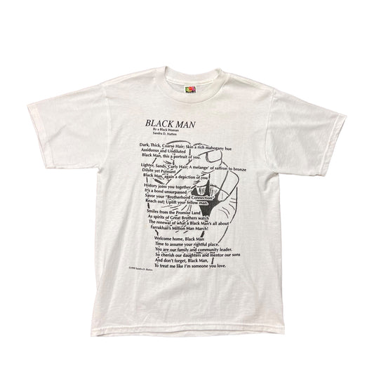 1998 Black Man ￼Empowerment T-shirt - M