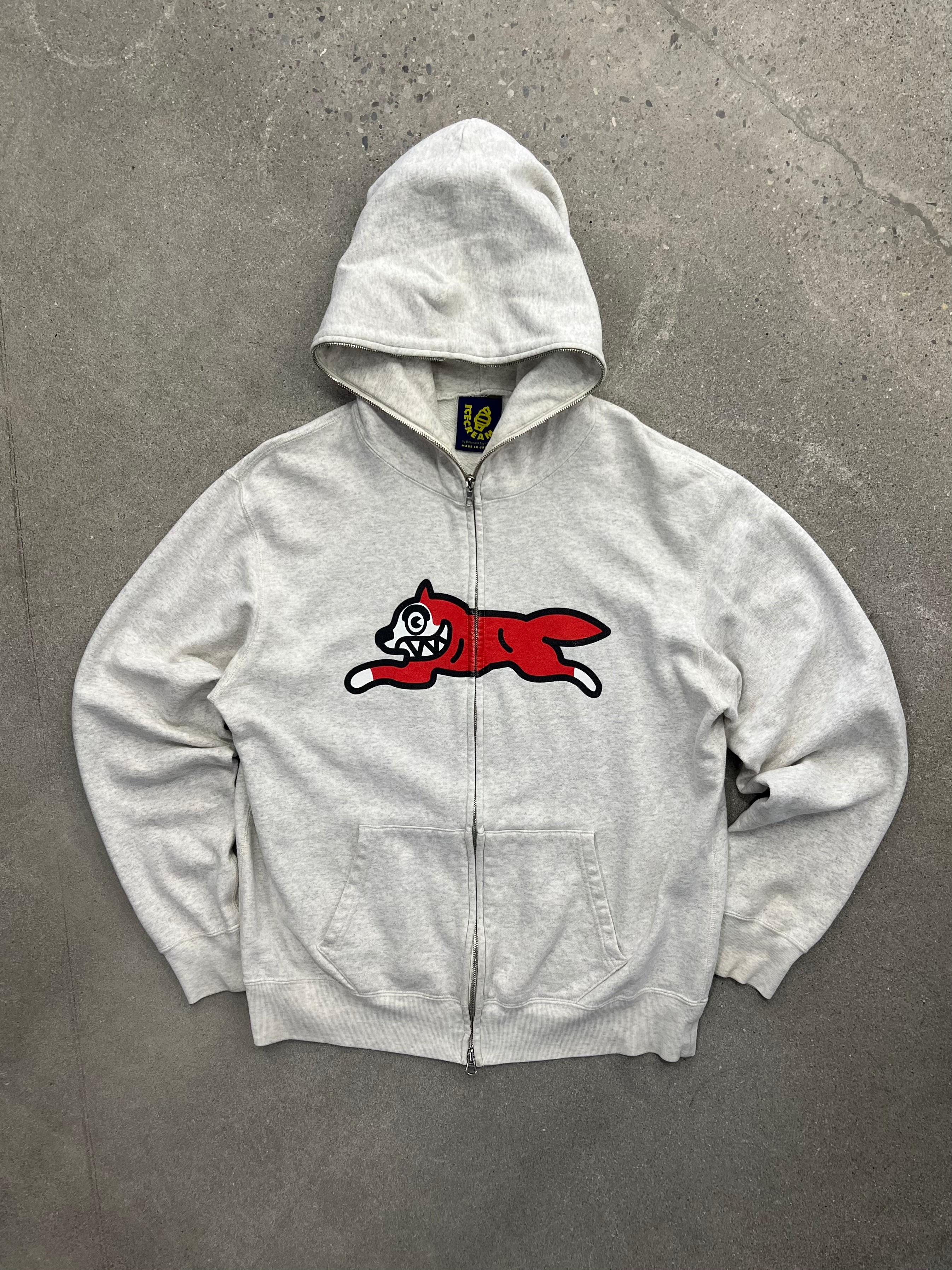 Ice Cream x Billionaire Boys Club Running Dog Zip Hoodie - L