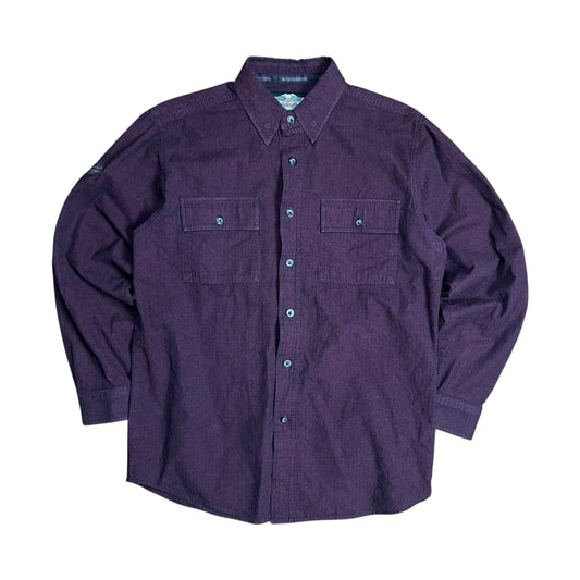 Harley-Davidson Burgundy Button-up Shirt - L