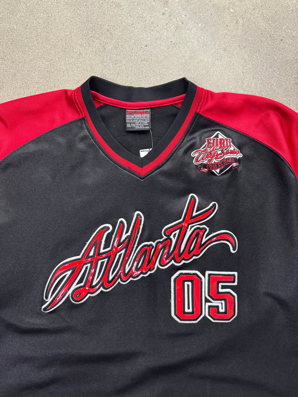 FUBU Atlanta City Series Baseball Jersey - XXL