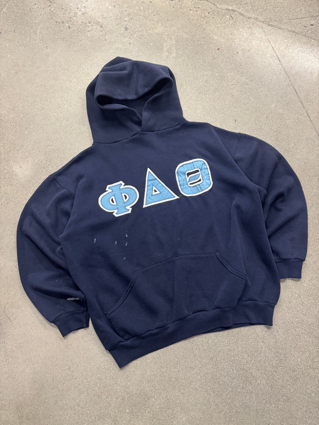 Russell Athletic Phi Delta Theta Fraternity Pullover Hoodie - M