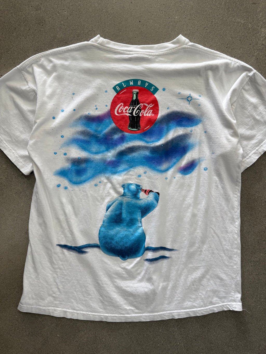 1994 Coca-Cola Polar Bear T-Shirt - XL
