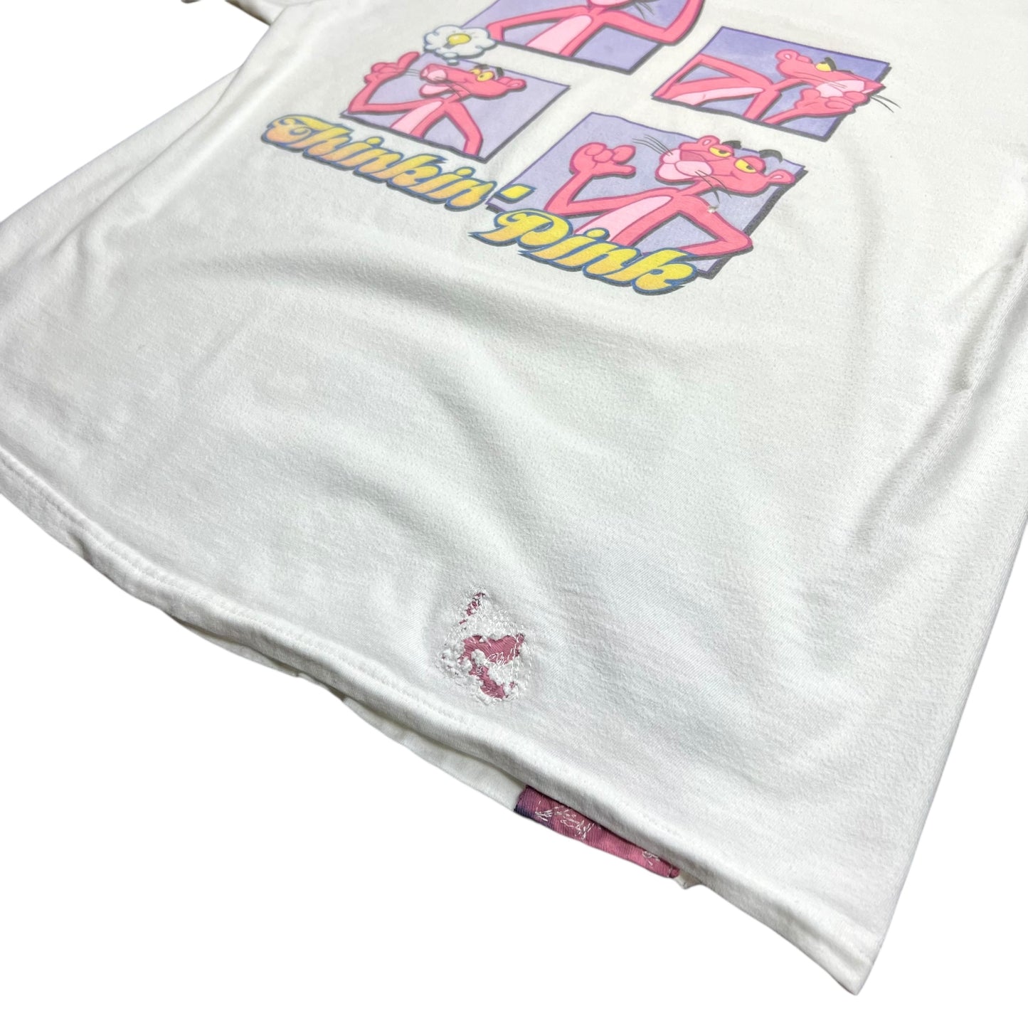 2001 Pink Panther Repaired T-shirt - XL