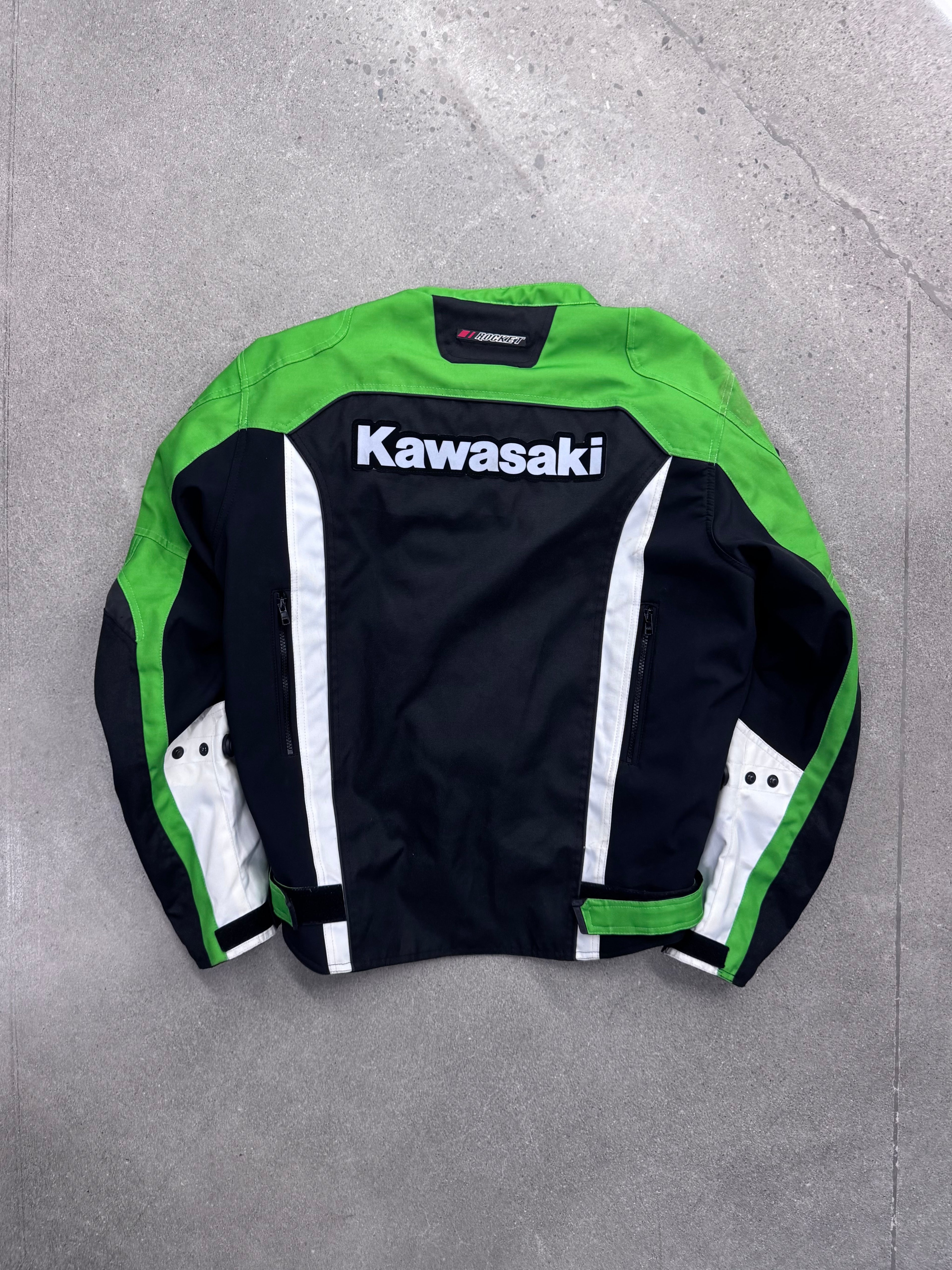 Kawasaki Joe Rocket Racing Motorcycle Jacket - XL