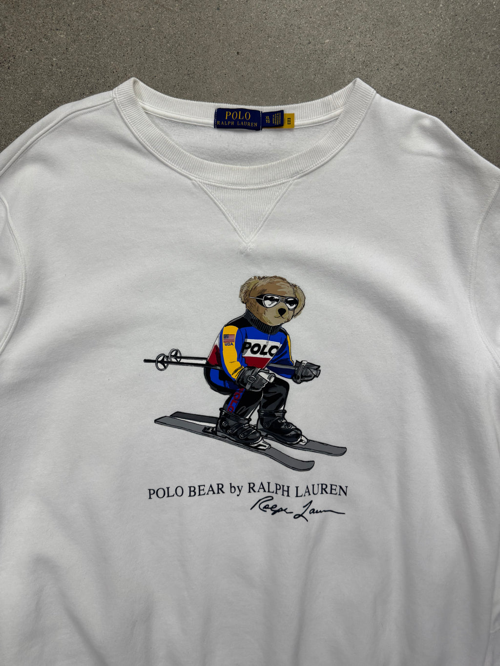 Polo Ralph Lauren Polo Bear Ski Crewneck Sweatshirt - XL