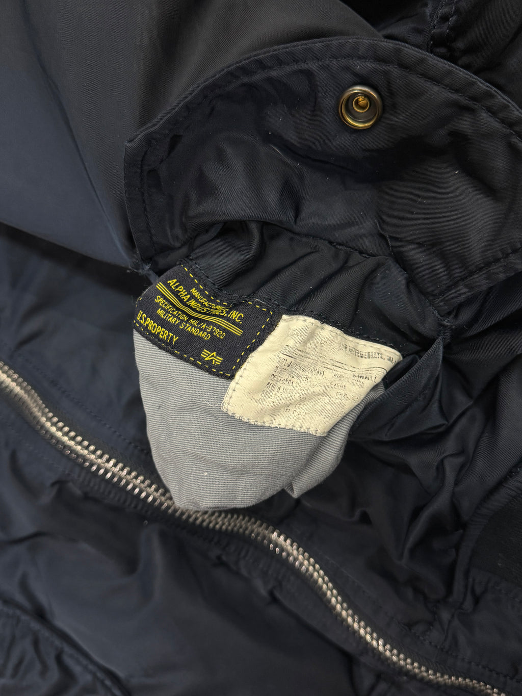 Alpha Industries MA-1 Bomber Flight Jacket - S