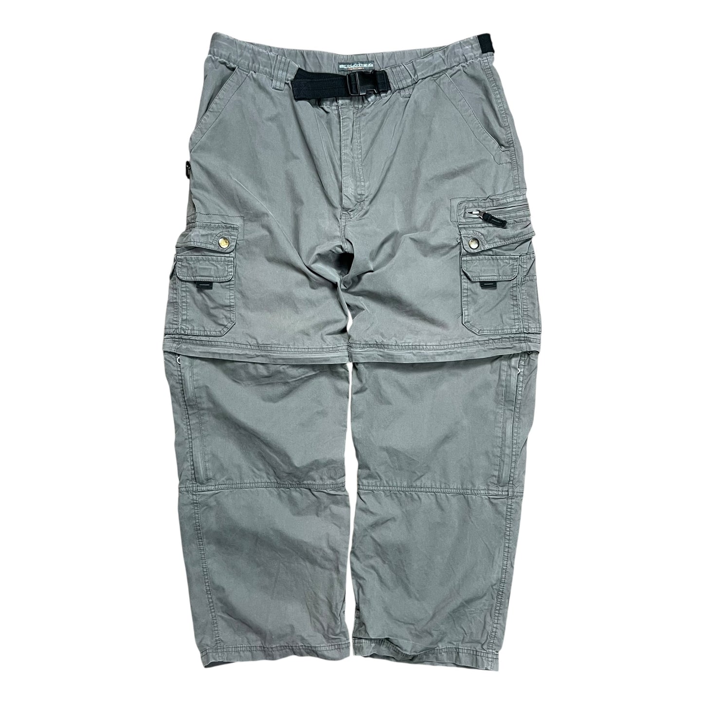 BC Clothing Baggy Convertible Hiking Cargo Pants - XL