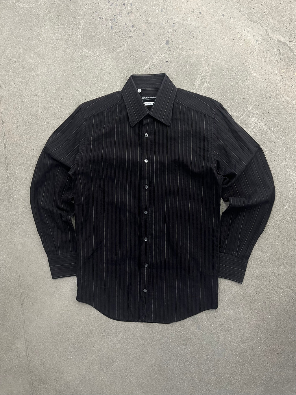 Dolce & Gabbana Striped Button-Up Shirt - L