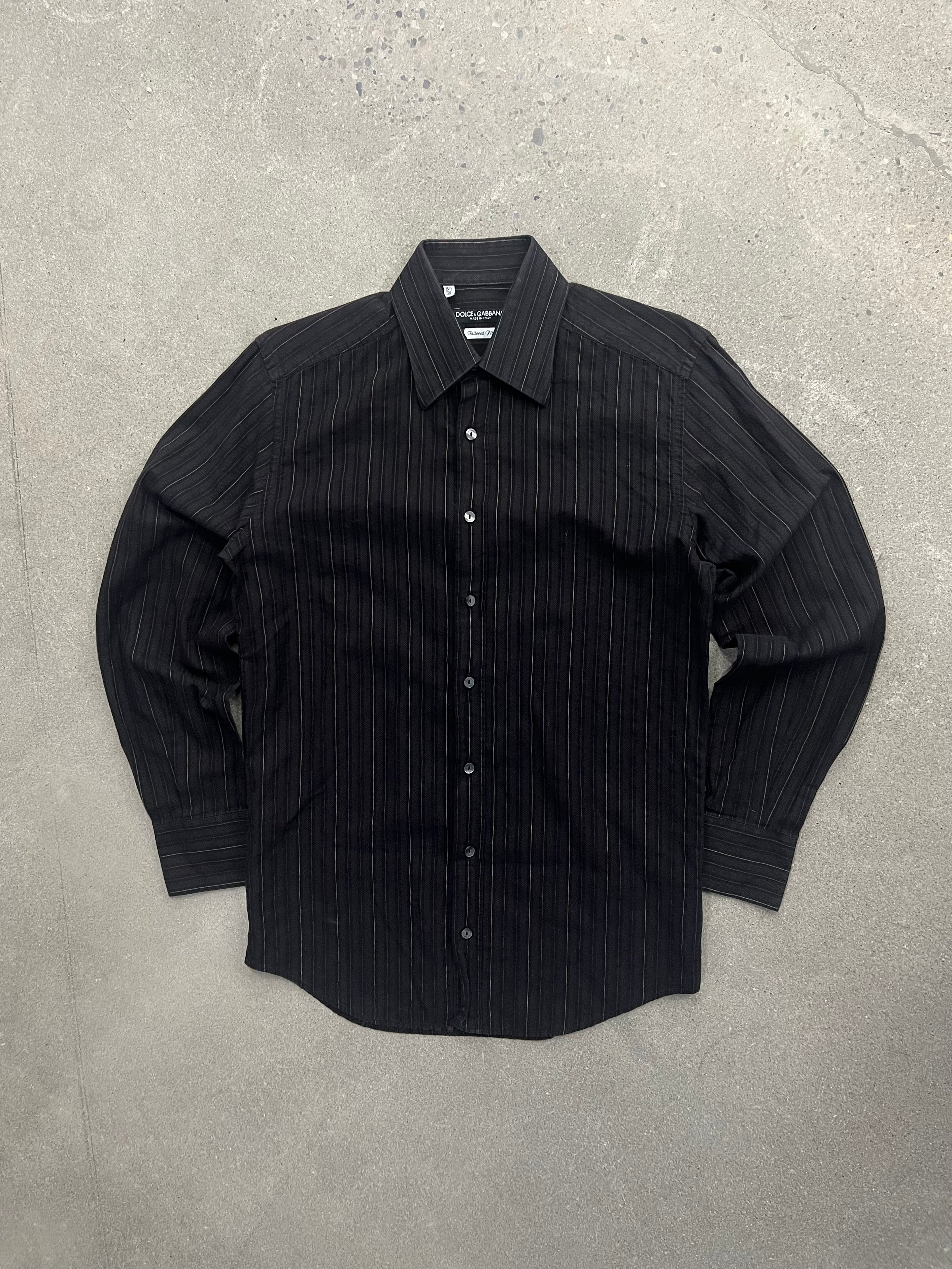 Dolce & Gabbana Striped Button-Up Shirt - L