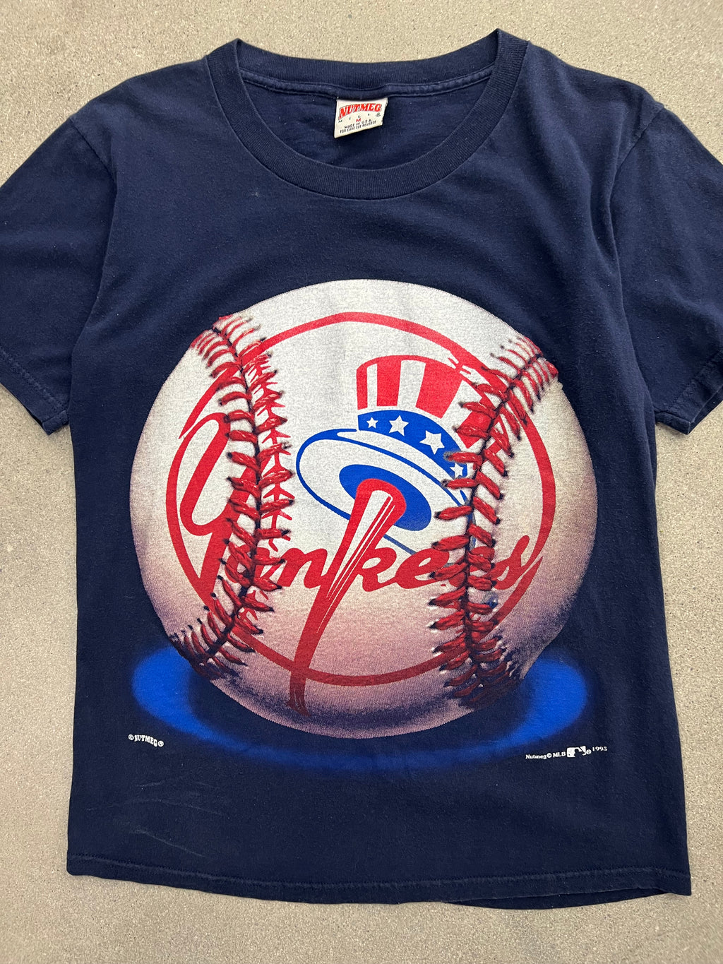 1995 New York Yankees MLB Big Ball T-Shirt - M