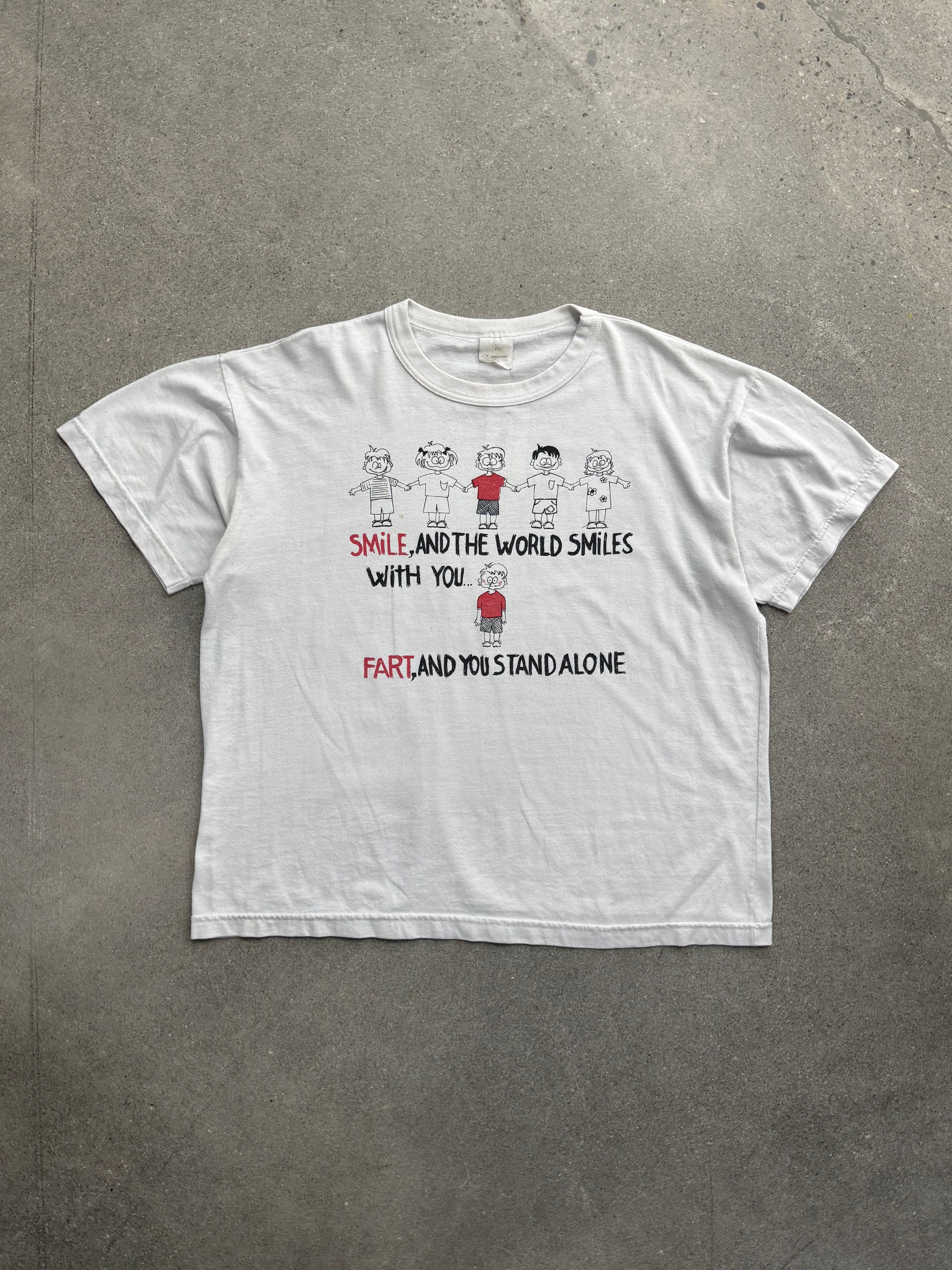 Fart & Stand Alone Parody T-Shirt - L
