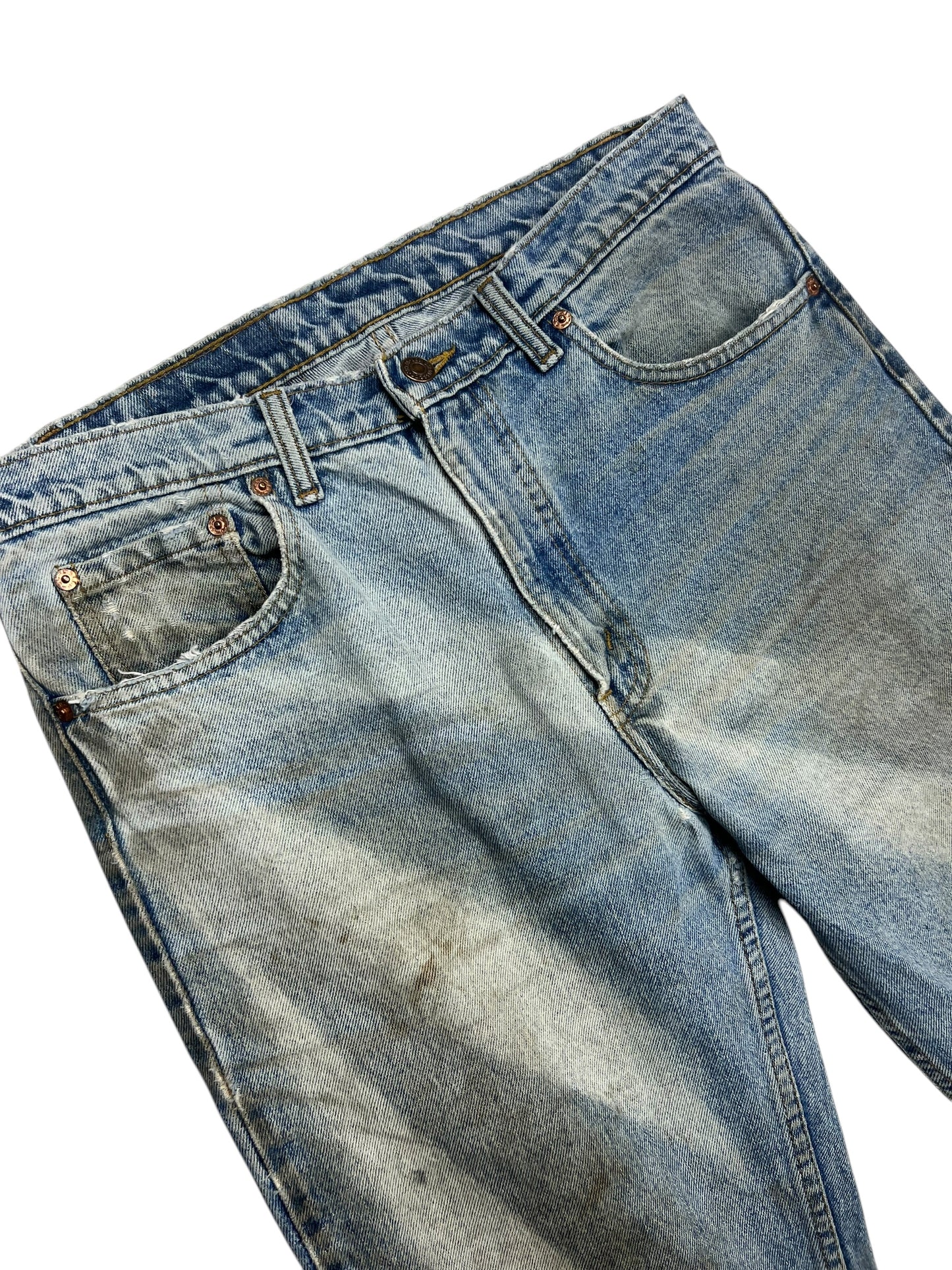 Levi’s 512 Dirty & Sun Faded Blue Jeans - 32”