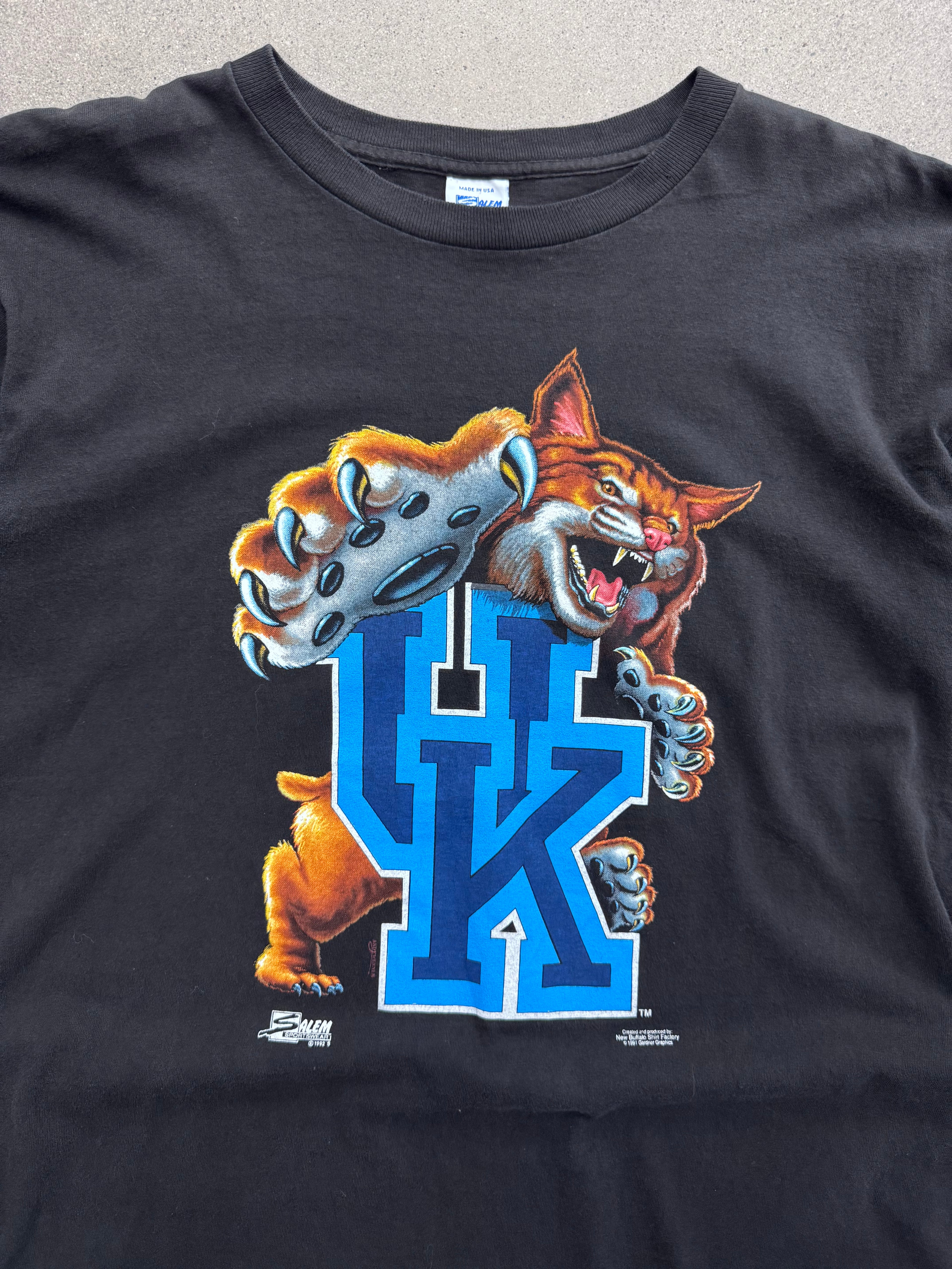 1992 Salem Sportswear Kentucky Wildcats NCAA T-Shirt - XL