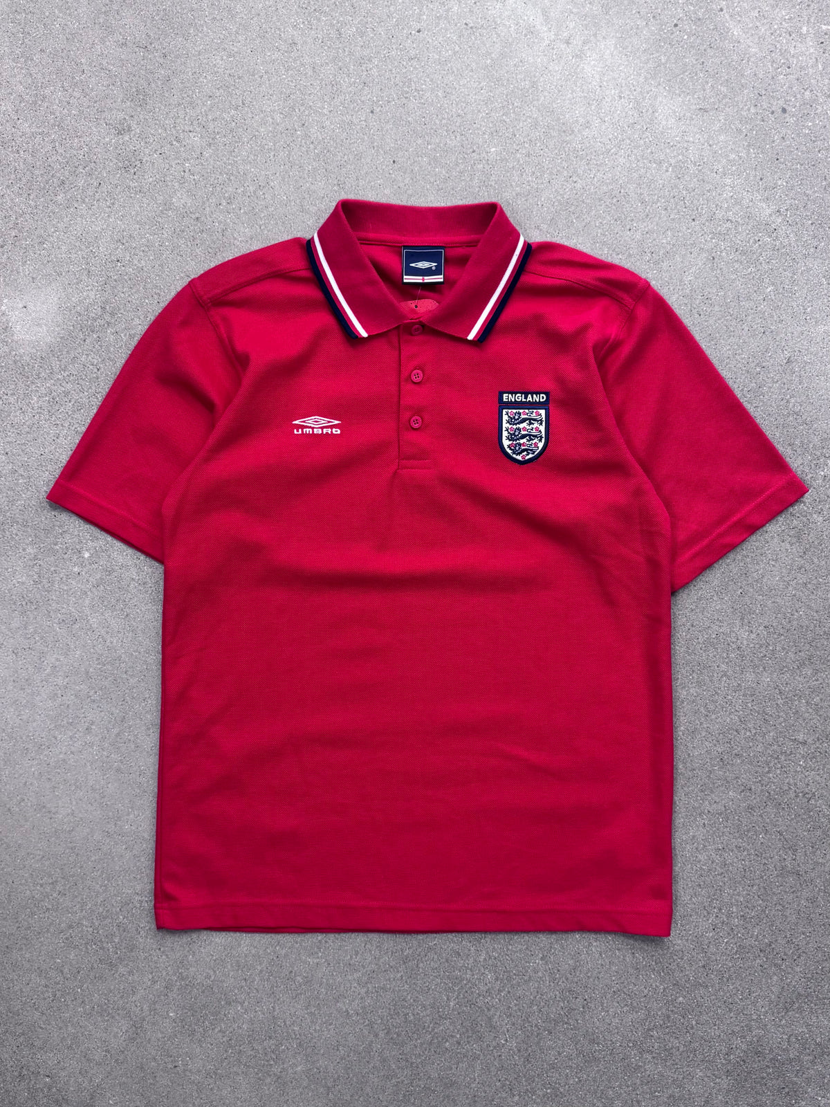 Umbro England Soccer Club Polo Shirt - S