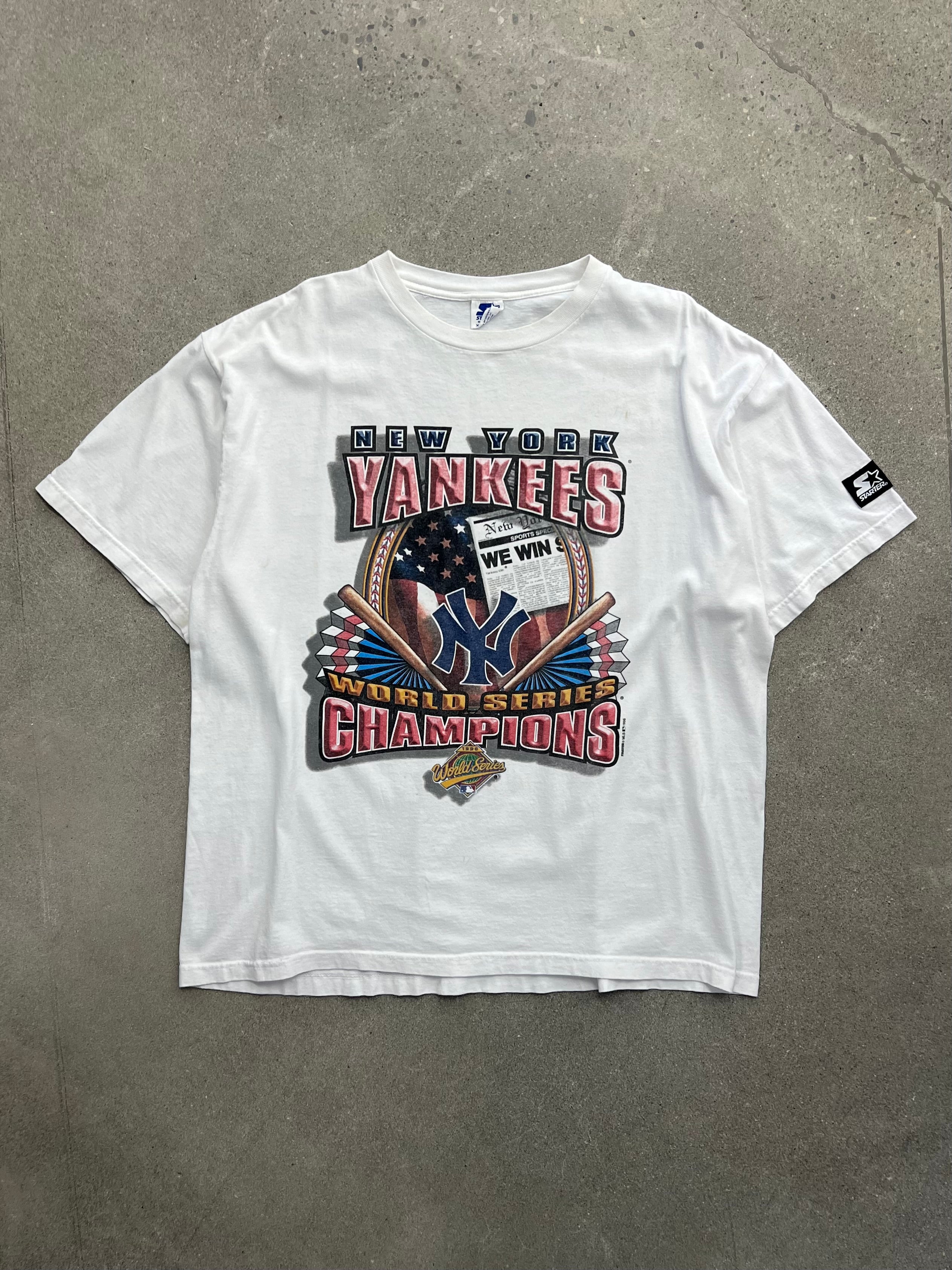 1996 New York Yankees World Series Champions MLB Starter T-Shirt - XL