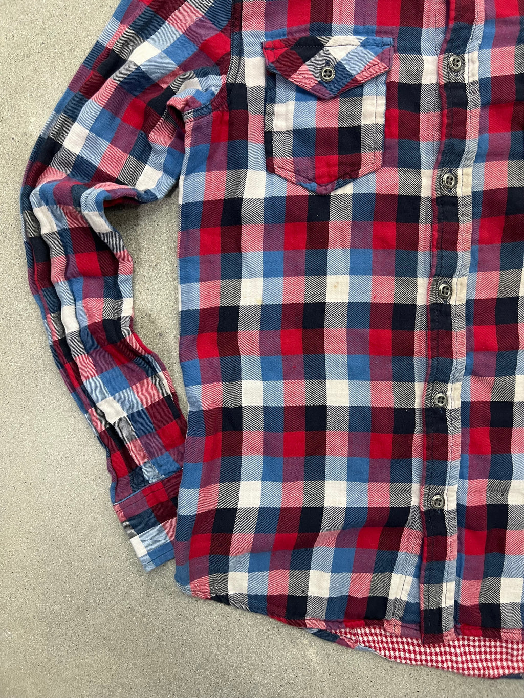 Diesel Plaid Button-Up Shirt - S