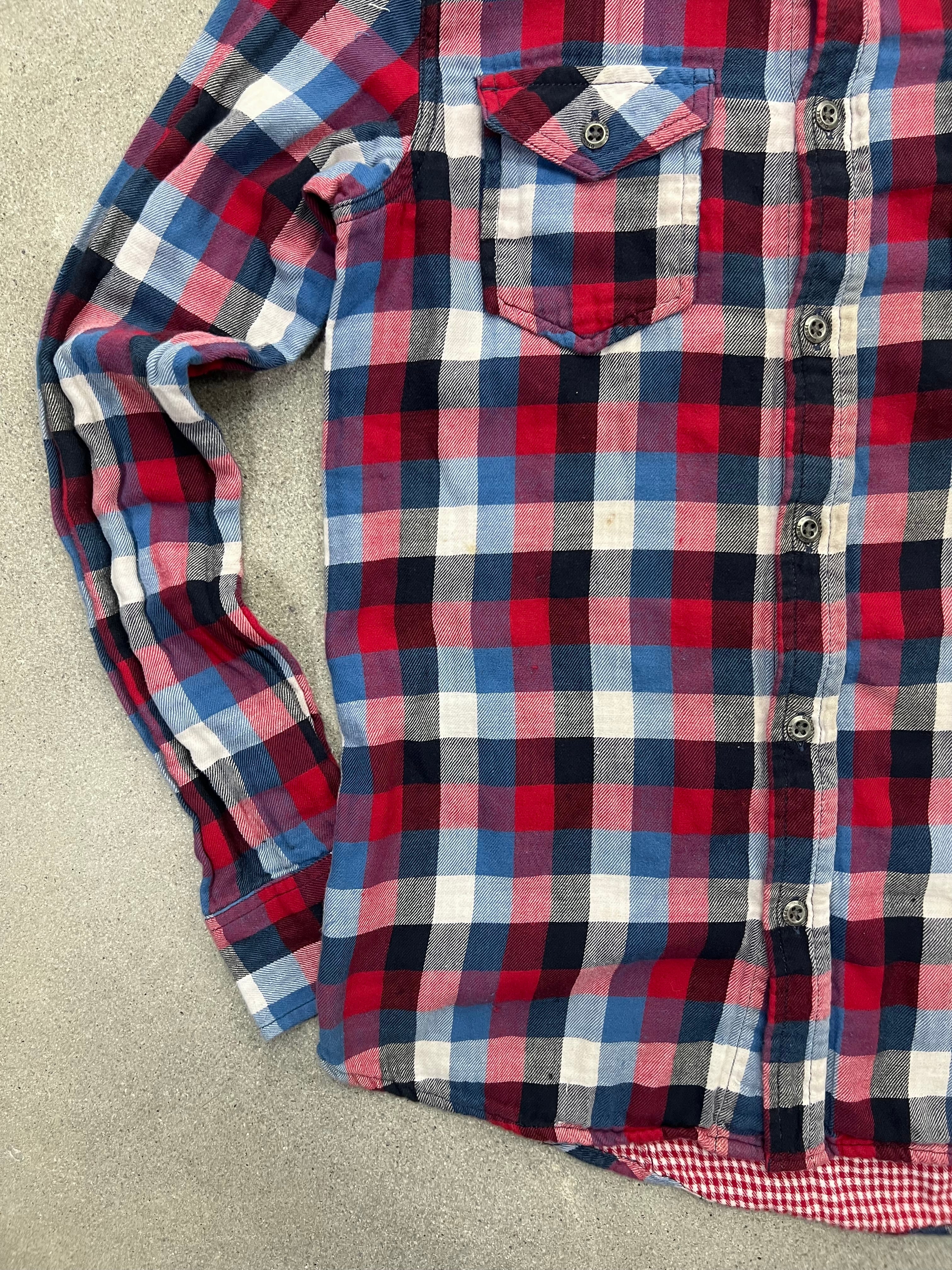 Diesel Plaid Button-Up Shirt - S