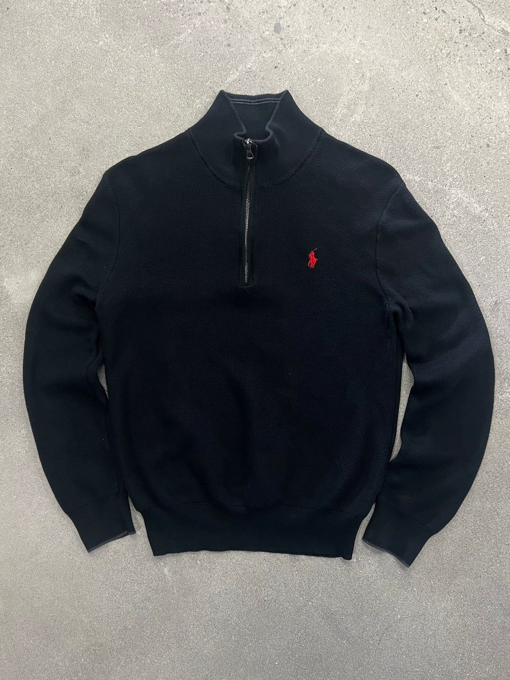 Polo Ralph Lauren Quarter Zip Sweater - S