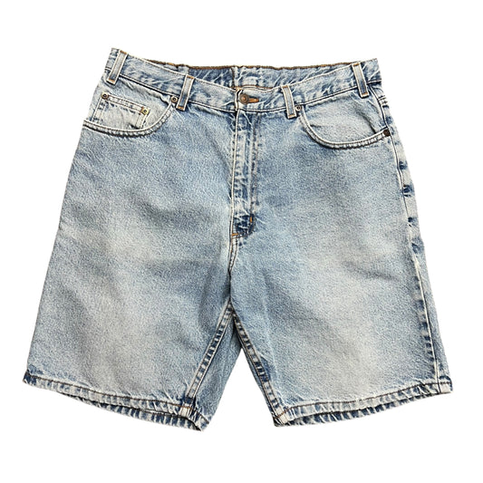 Flyers Faded Light Wash Jean Shorts - 32”