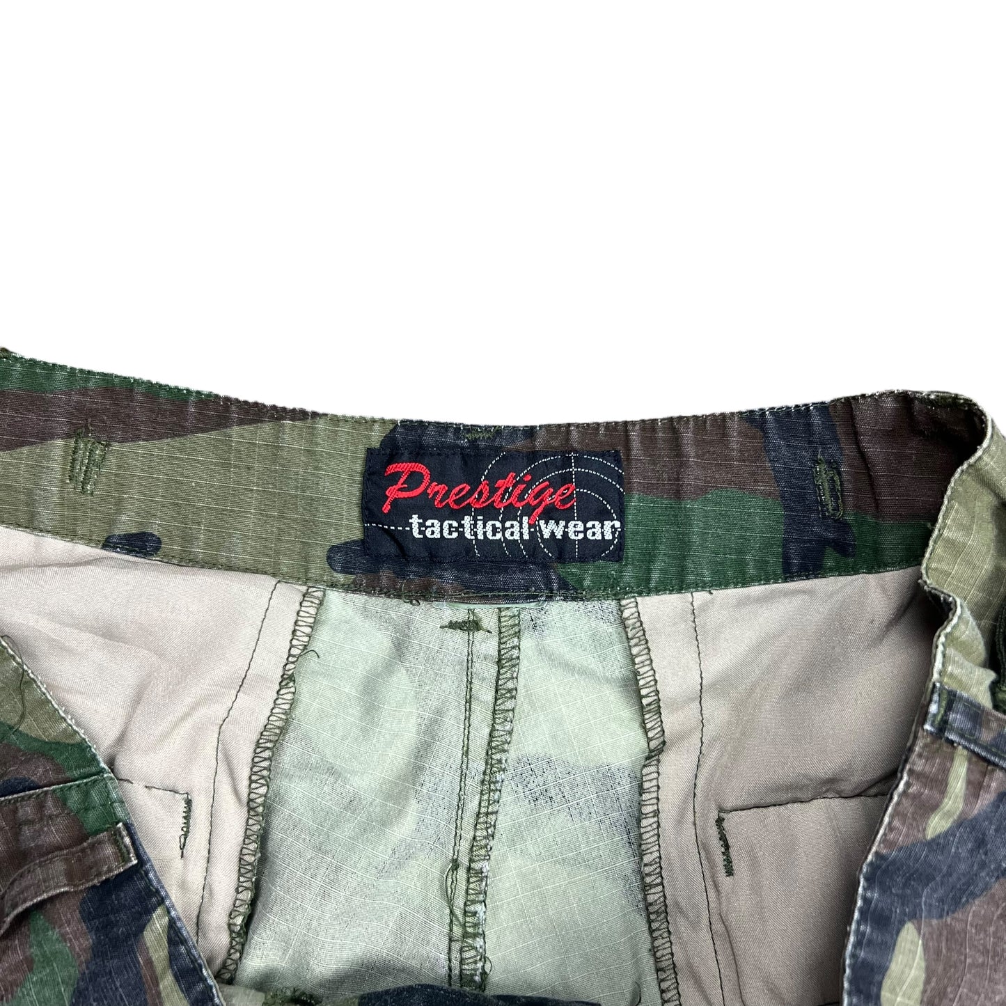 Prestige Woodland Camo Cargo Shorts - 36"