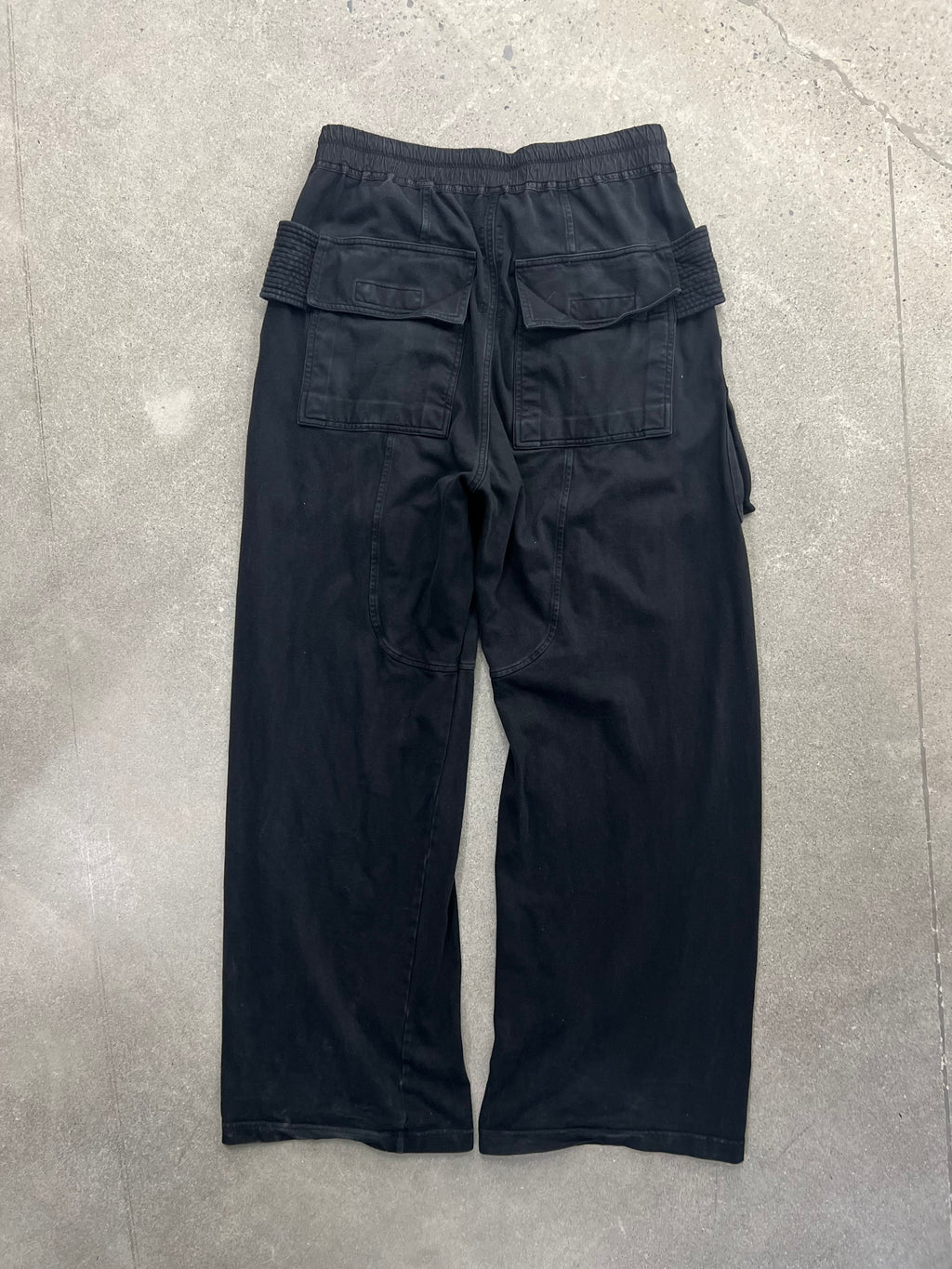Rick Owens DRKSHDW Creatch Wide Cargo Pants - XL