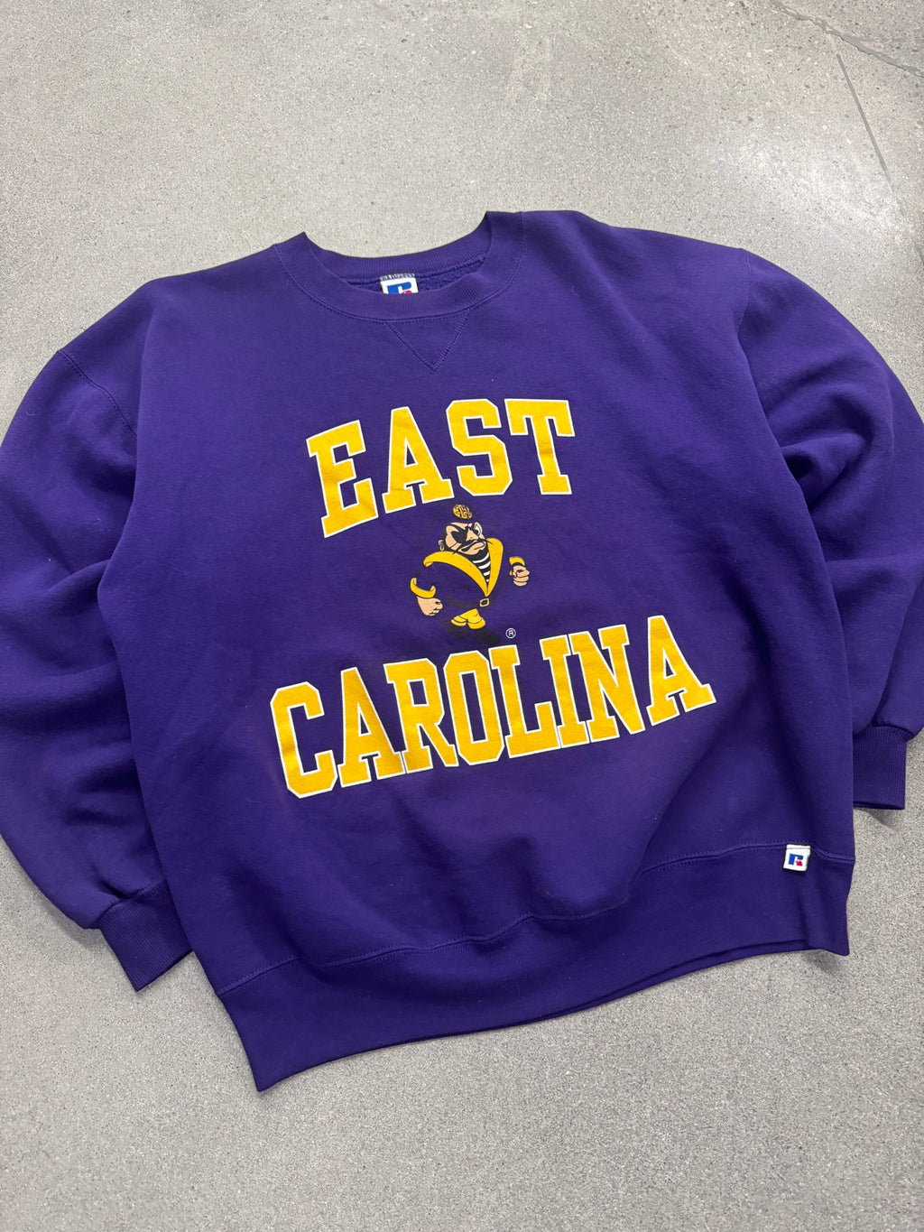 Russell Athletic East Carolina University Crewneck Sweatshirt - L