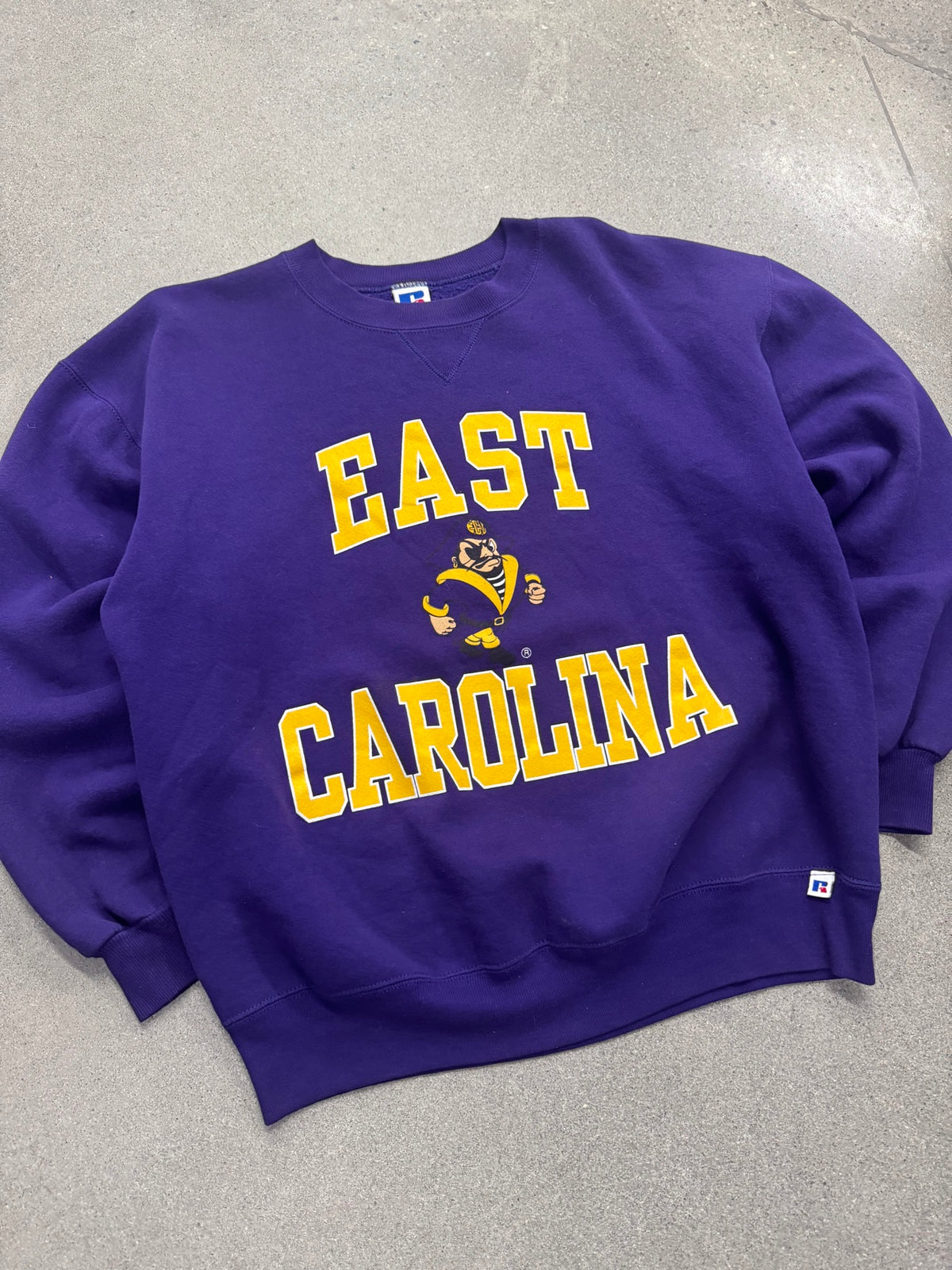 Russell Athletic East Carolina University Crewneck Sweatshirt - L