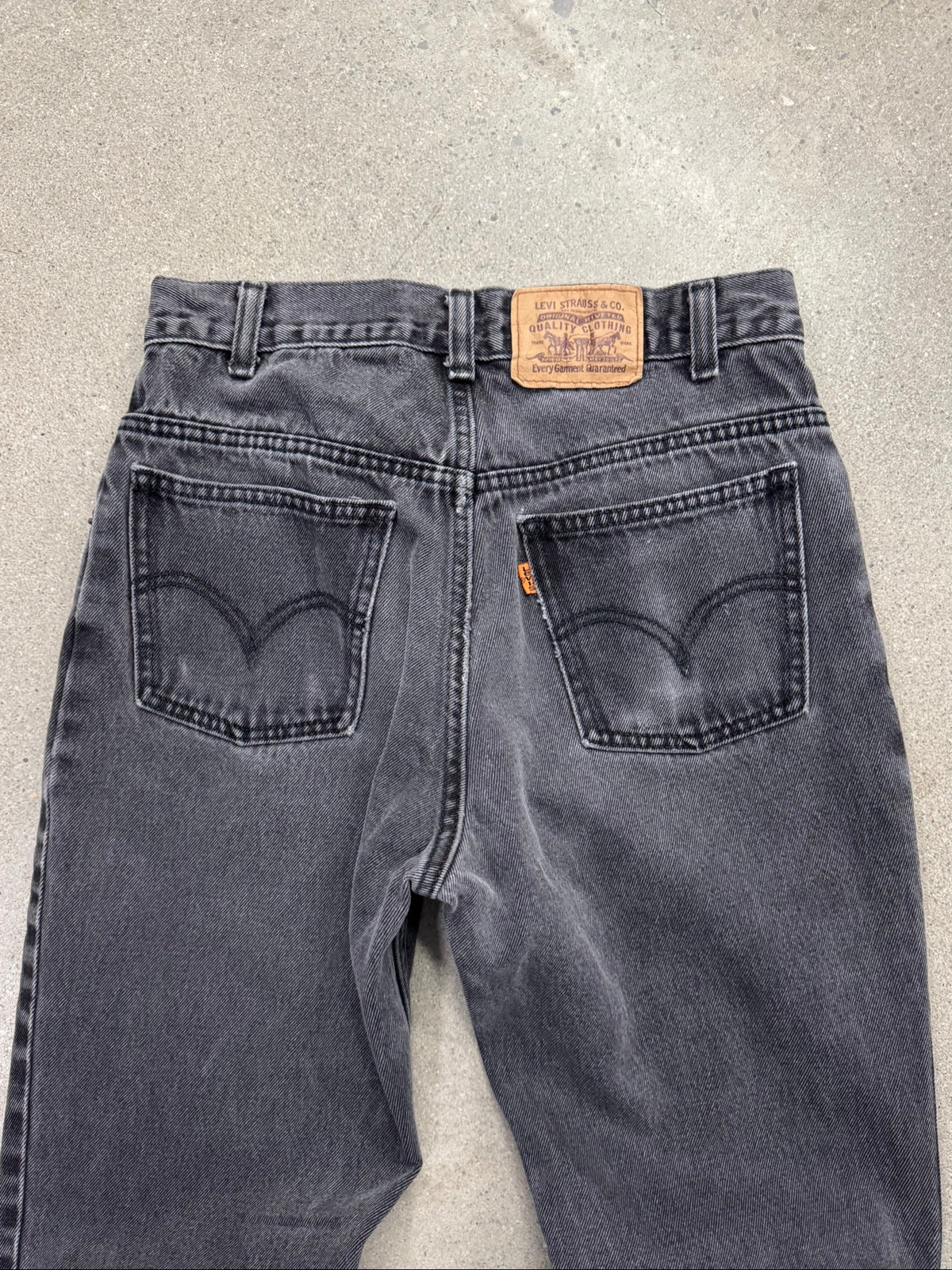 Faded Levi's Orange Tab Jeans - 27"