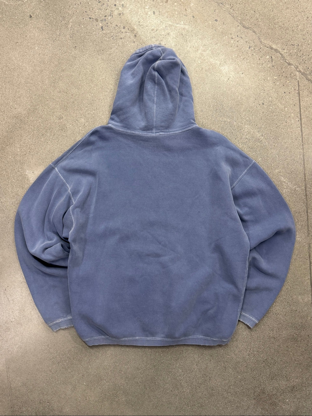 Faded & Distressed Vermont Collegiate Pullover Hoodie - L