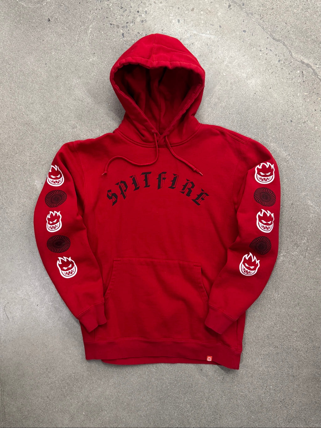 Spitfire Old English Pullover Hoodie - M
