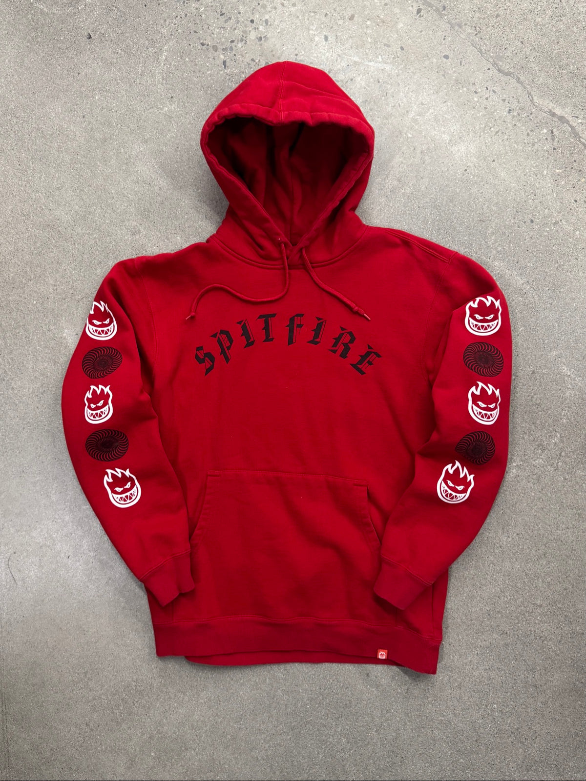 Spitfire Old English Pullover Hoodie - M