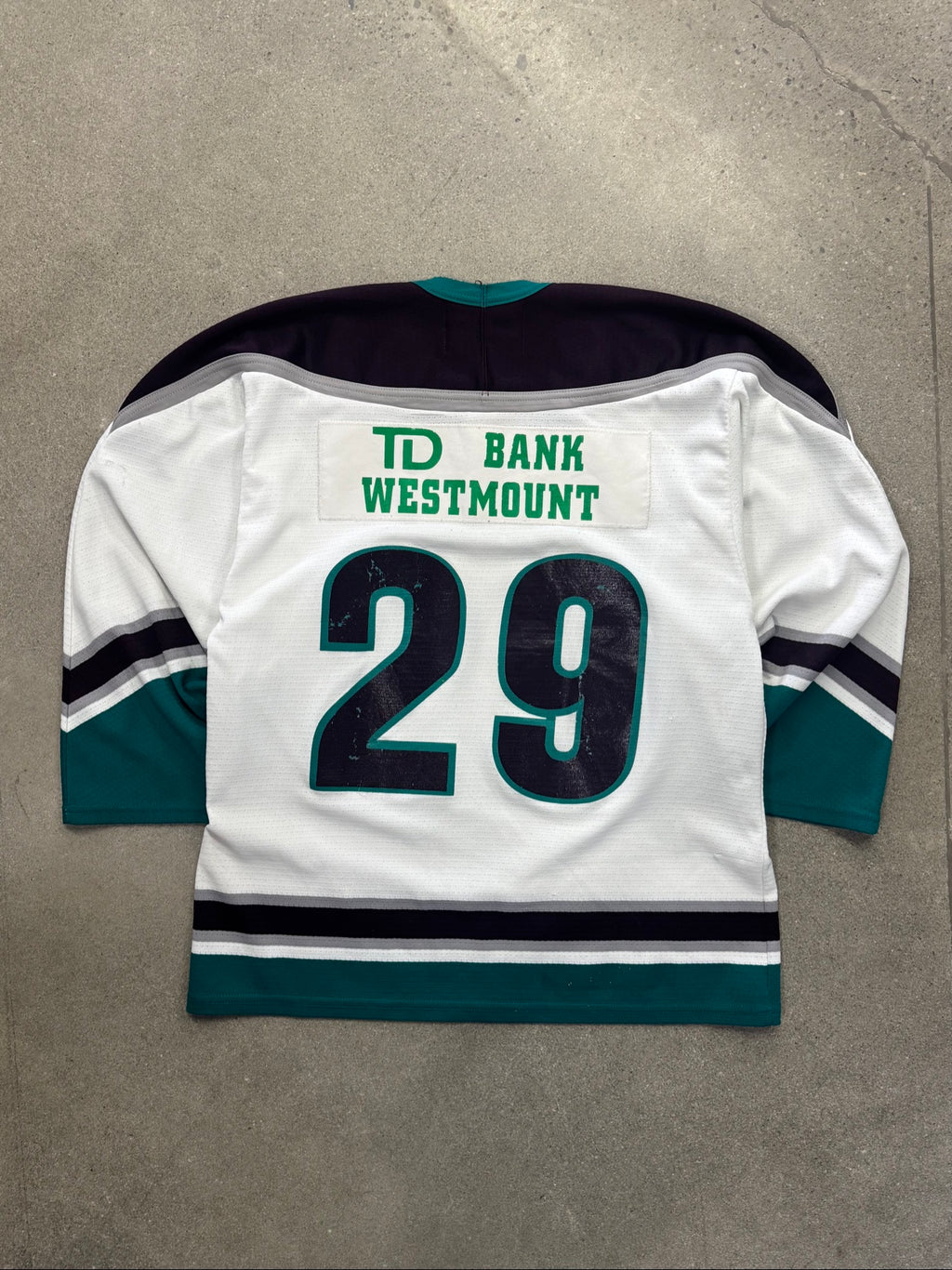 1997 London Knights OHL Spider Knight Bauer Hockey Jersey - L