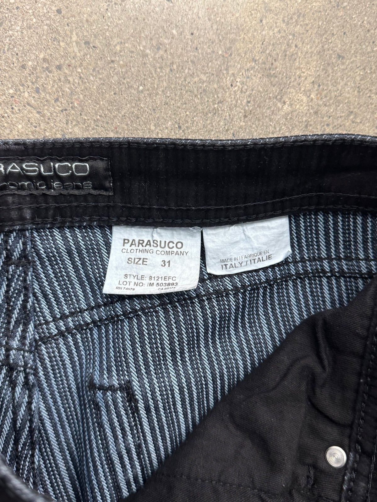Parasuco Italian Corduroy Jeans - 30"