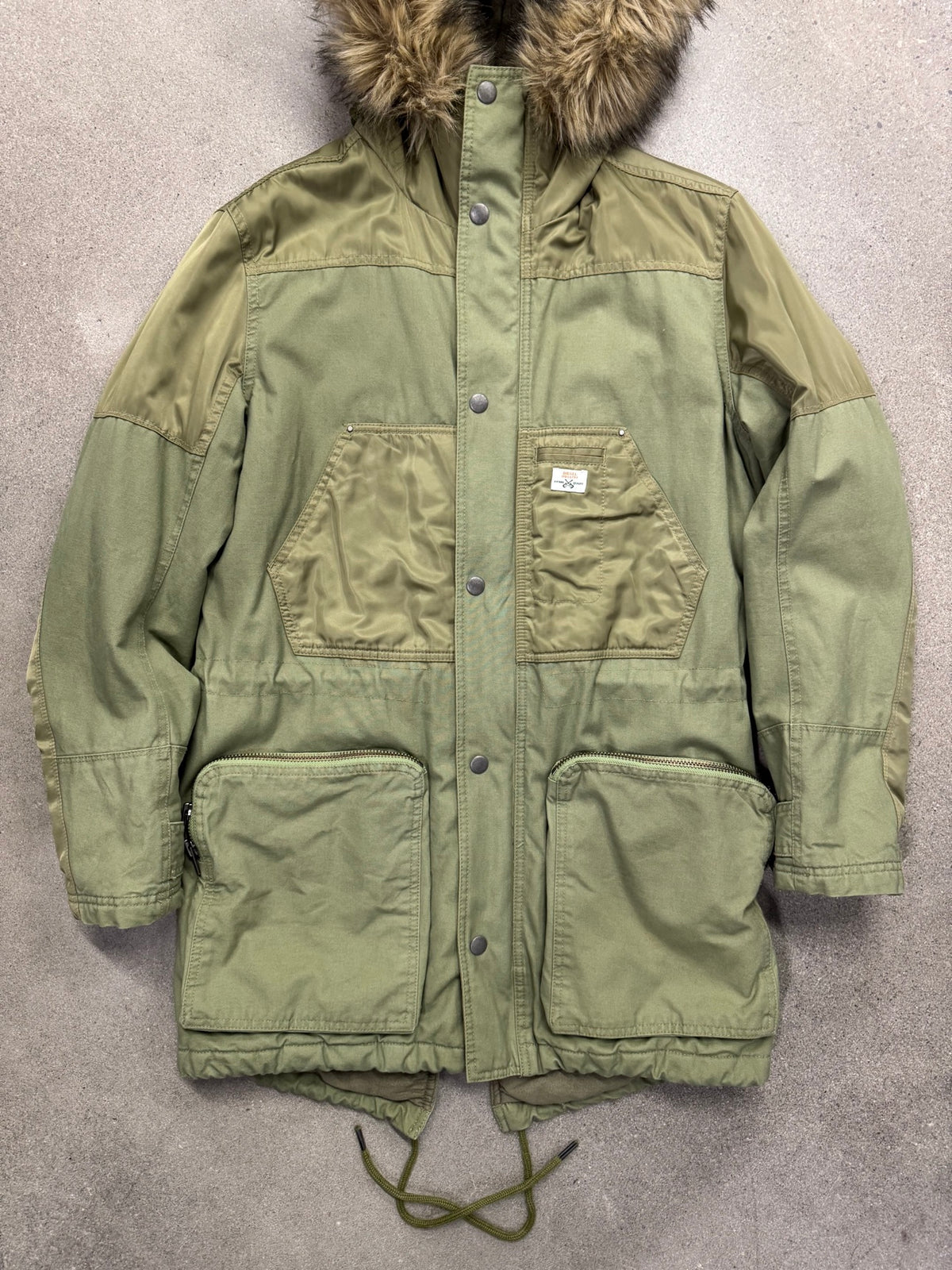 Diesel Military Parka Jacket - M