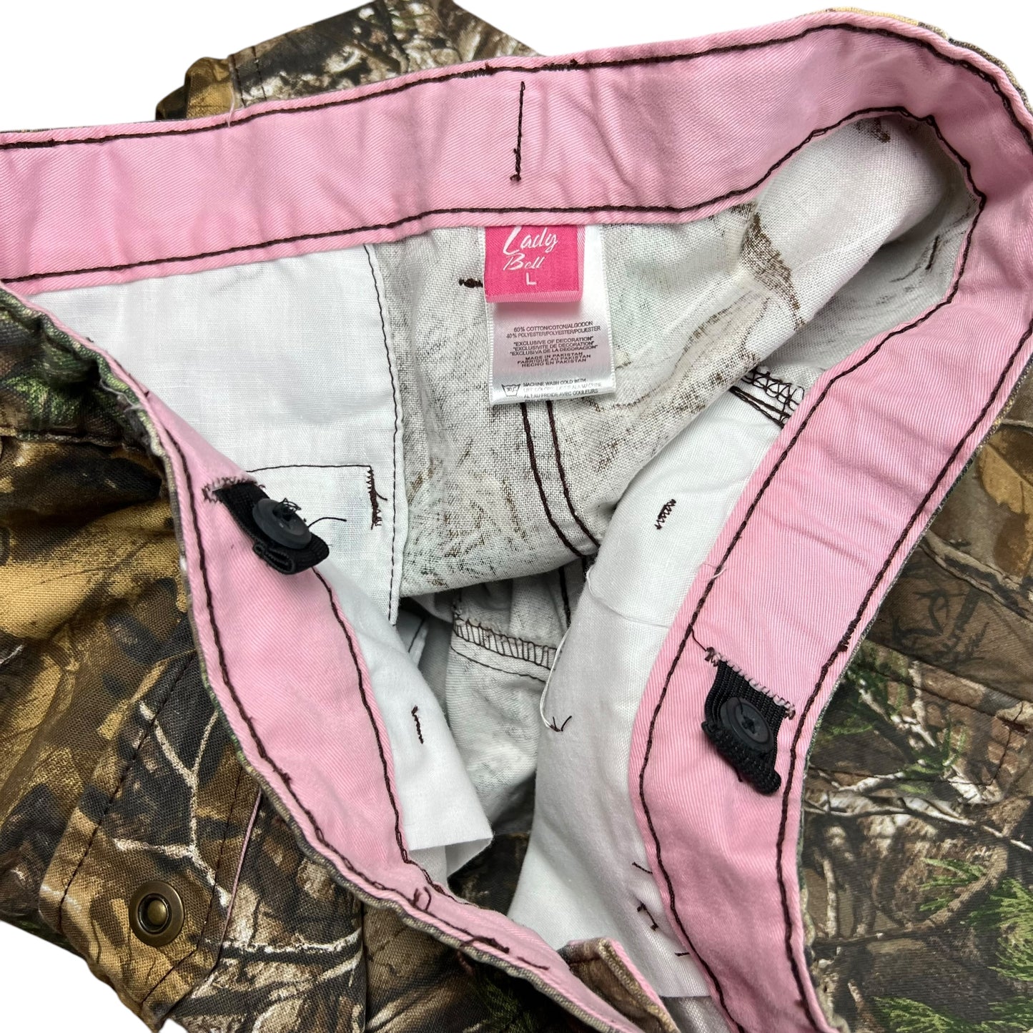 Lady Bell Realtree Camo Cargo Pants - L