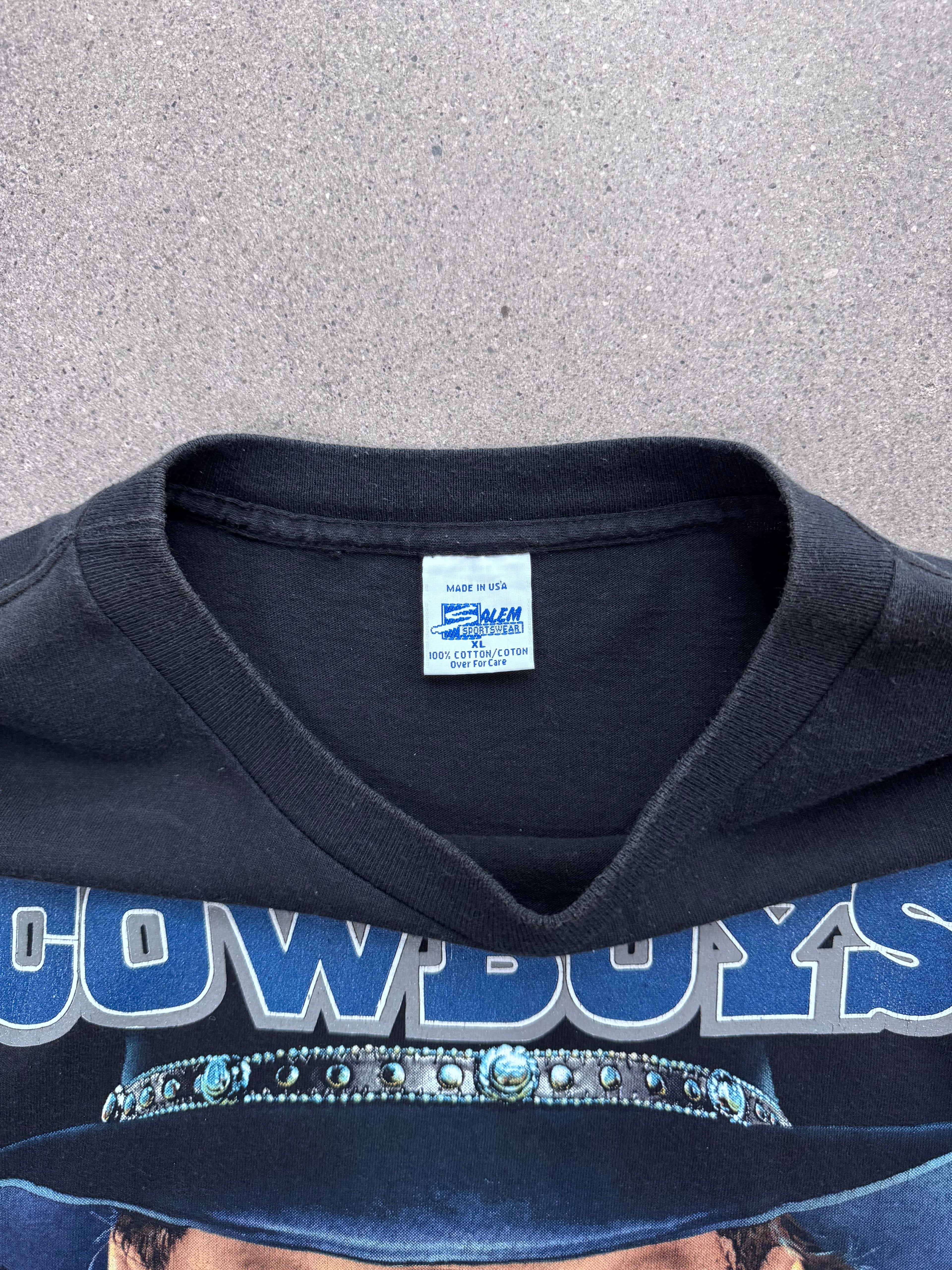 1992 Salem Sportswear Dallas Cowboys NFL T-Shirt - XL