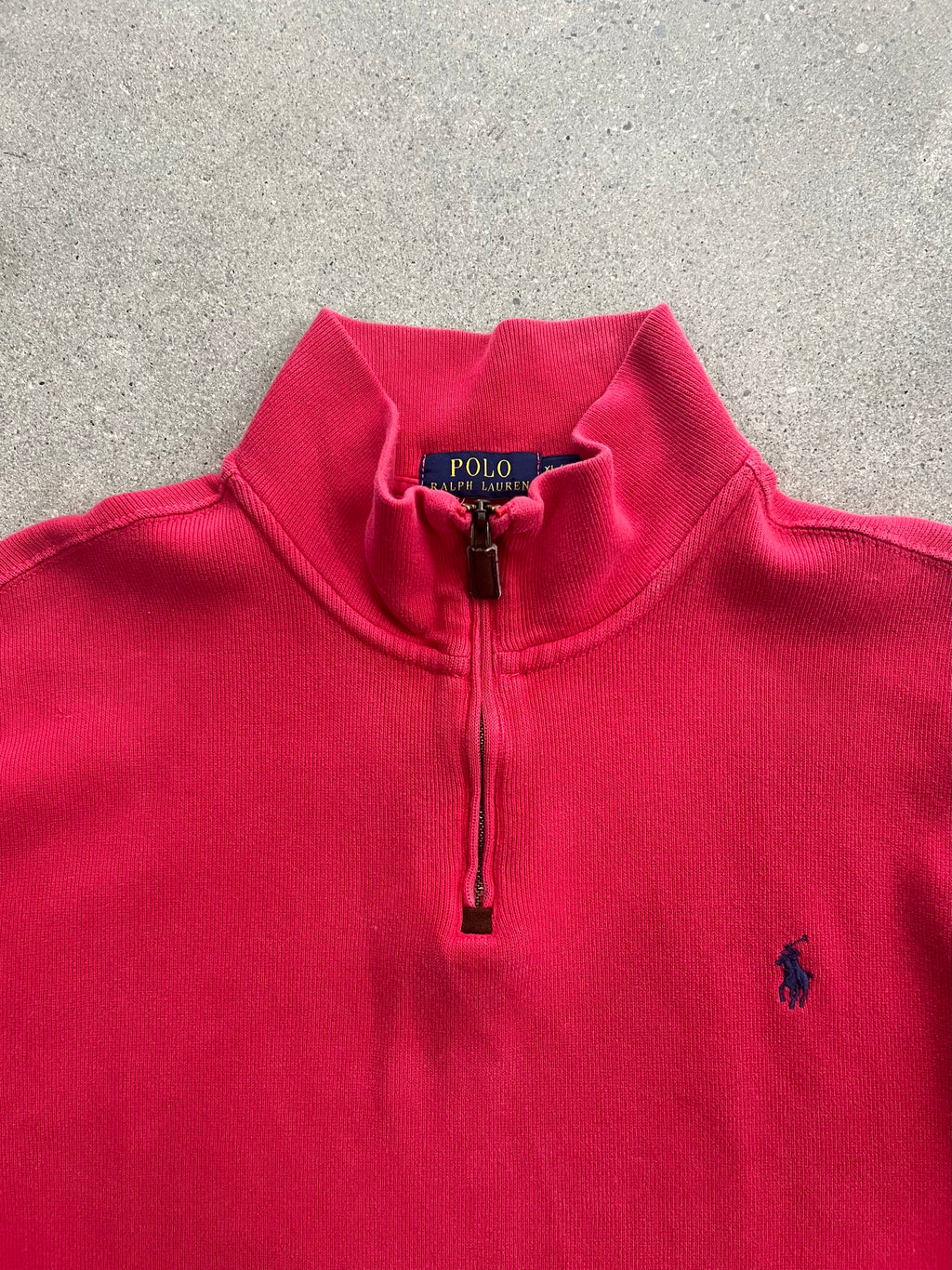 Polo Ralph Lauren Quarter Zip Sweater - XL