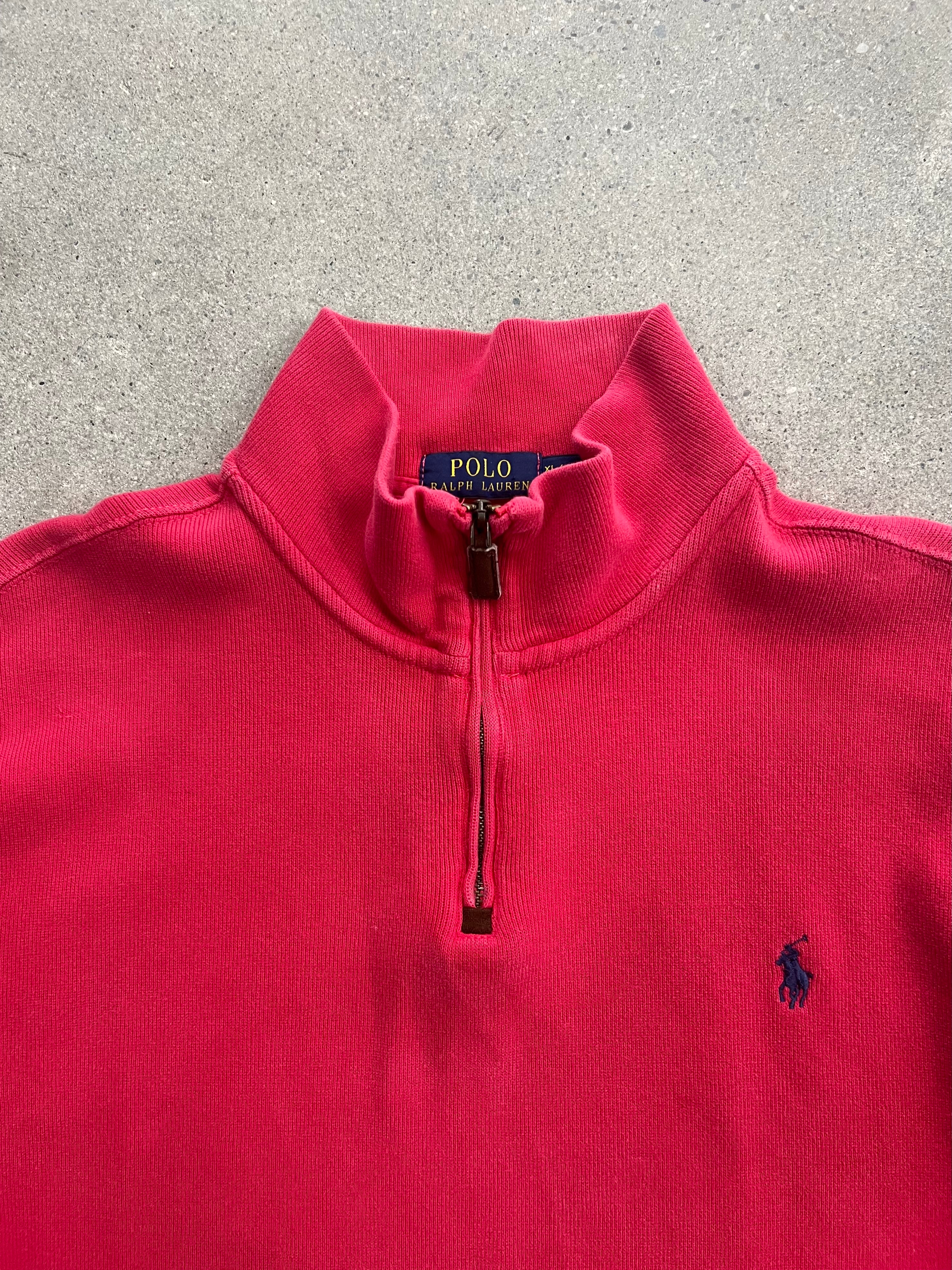 Polo Ralph Lauren Quarter Zip Sweater - XL