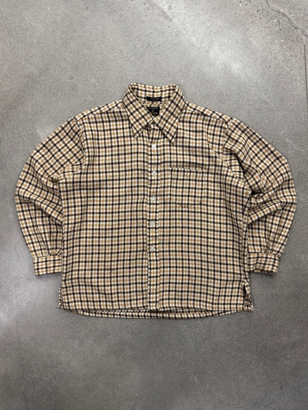 Donegal Estate Plaid Button-Up Flannel Shirt - XL