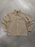 Donegal Estate Plaid Button-Up Flannel Shirt - XL