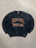 Faded Russell Athletic Heidelberg Wrestling Crewneck Sweatshirt - XL