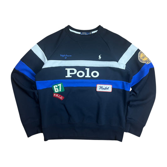 Polo Ralph Lauren Classic Patchwork Sweatshirt - M