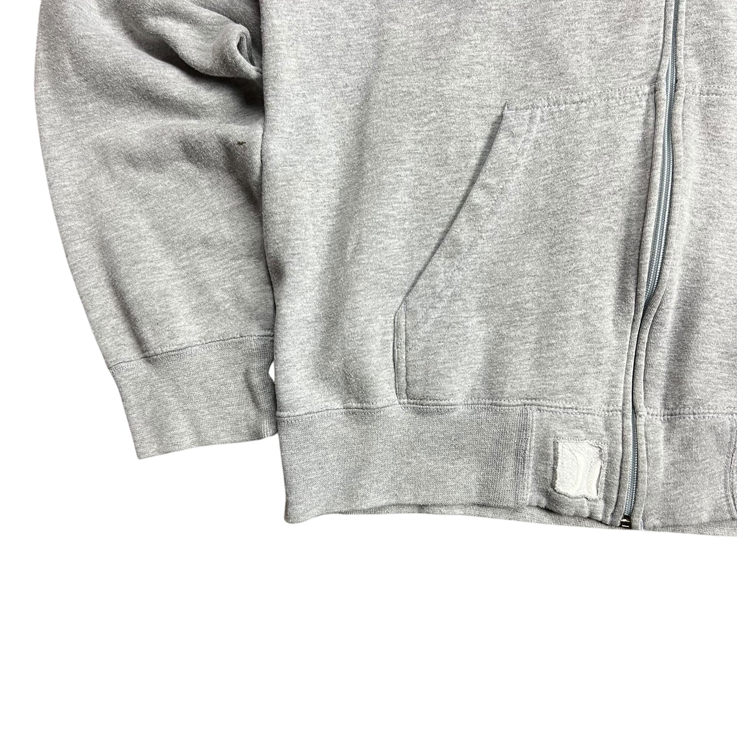 Hurley Grey Full-Zip Hoodie - XL