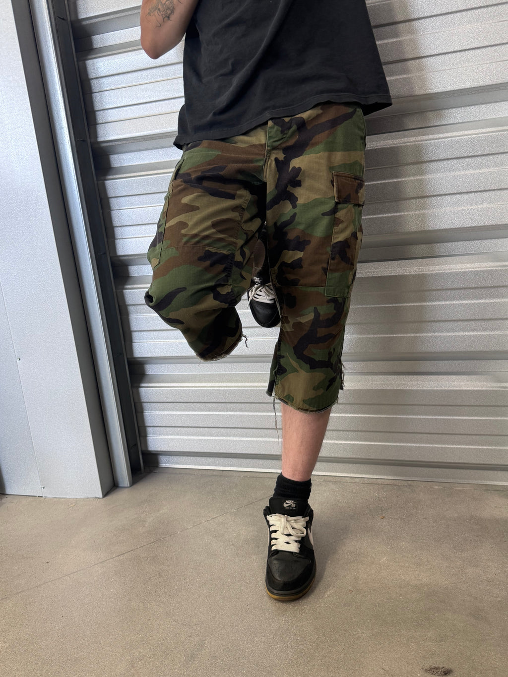 Woodland-Tarnmuster ARMY Caprihose – 30 Zoll