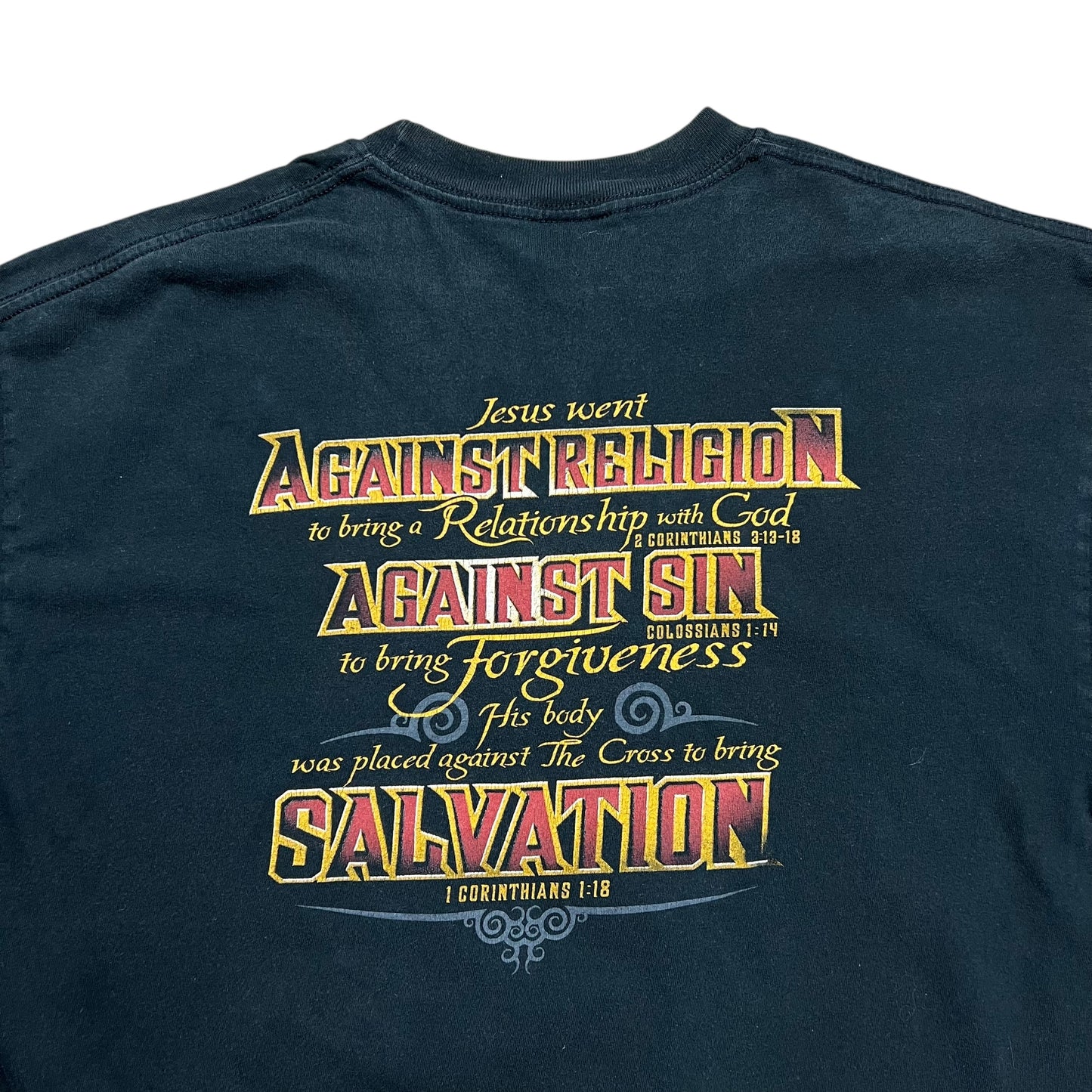 2003 Rebel With A Cause Jesus T-shirt - XL