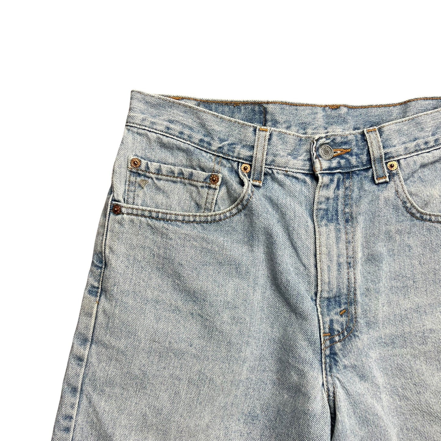 Levi's 550 Light Wash Jean Shorts - 32"