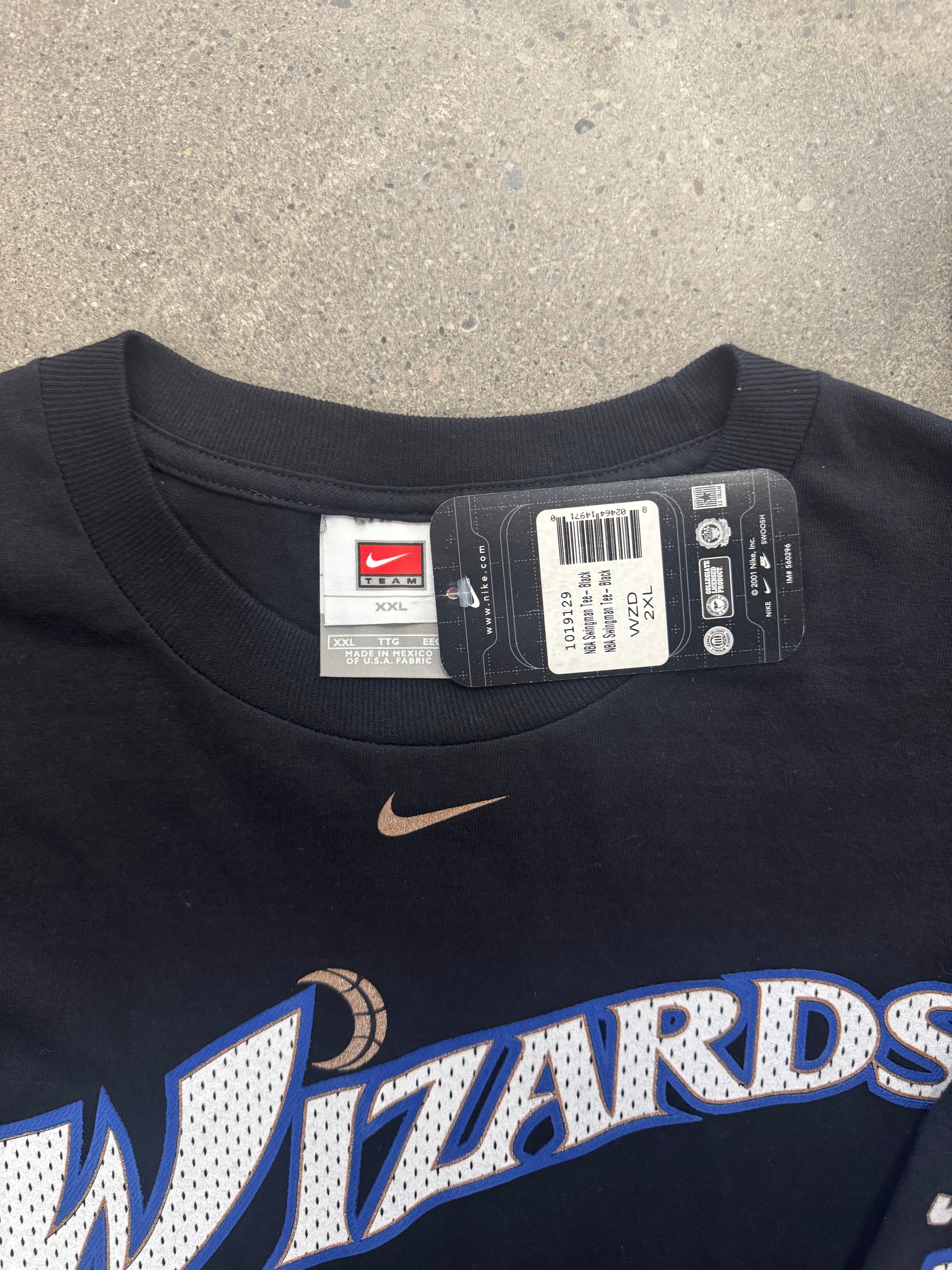 2001 Nike Washington Wizards Michael Jordan T-Shirt – XXL